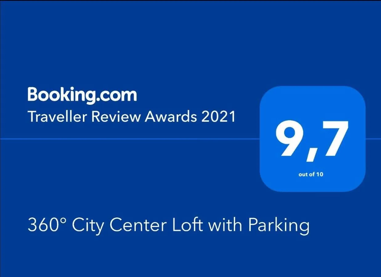 360° City Center Loft With Parking Appartement Thessaloniki